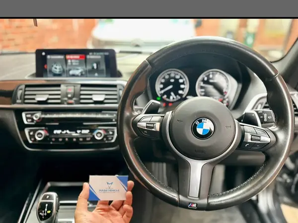 BMW M140i interior after a Ghost immobiliser installation